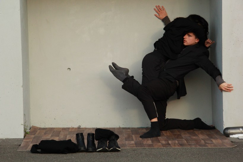 Arthur Stashak &amp; Cassandra Martin Gate art zone III 15.09.17 b