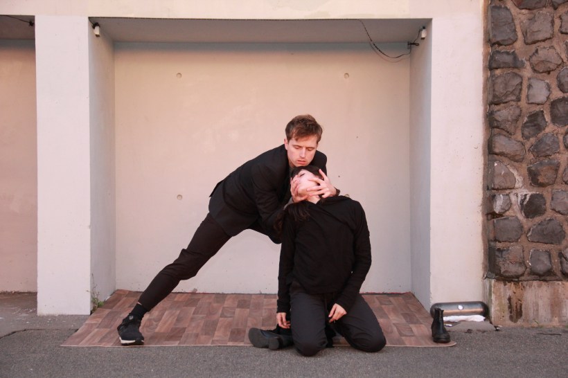 Arthur Stashak &amp; Cassandra Martin Gate art zone III 15.09.17 e